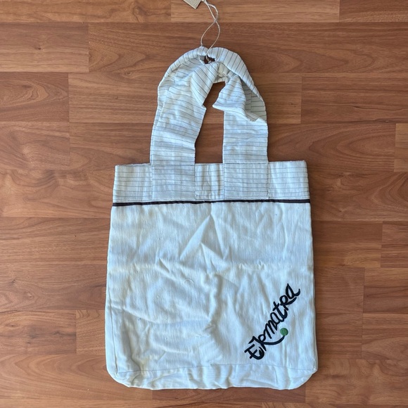 Handspun cotton tote bag - Picture 1 of 7